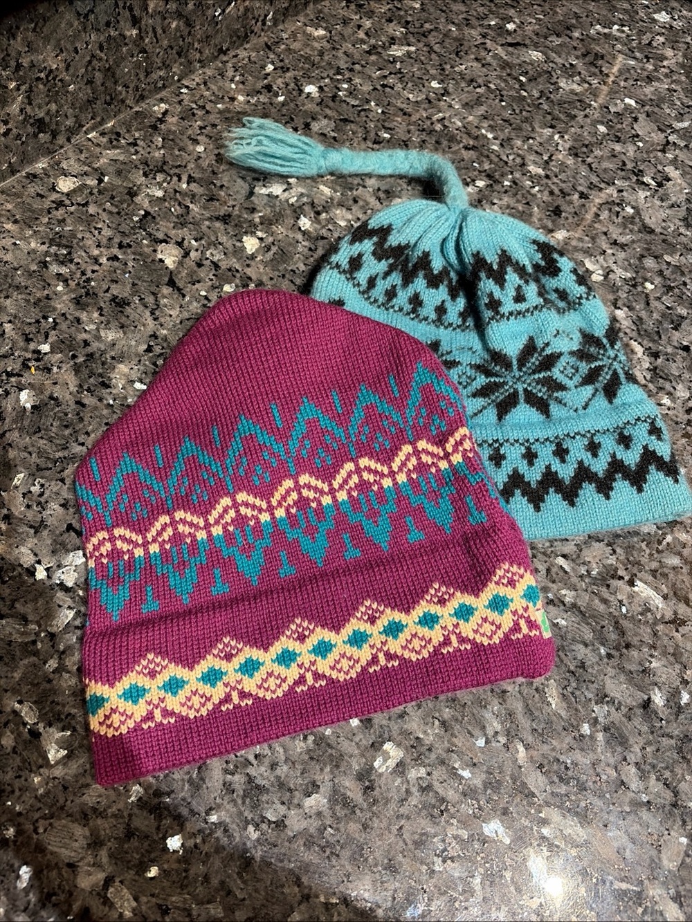 Vintage Original Moriarty Ski Hat Beanie Stowe VT 100% Wool Vermont Nordic Lot